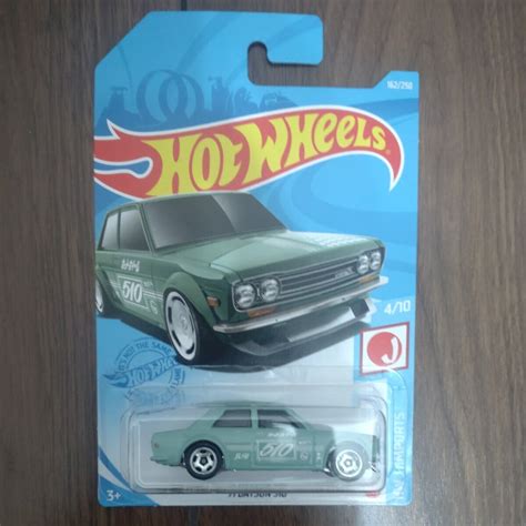 Yahoo オークション ⑧ Hot Wheels ホットウィール NISSAN DATSUN BLU