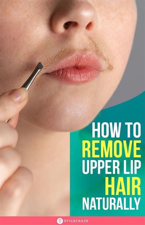 How To Remove Upper Lip Hair Naturally At Home Upper Lip Hair Lip