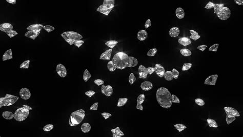 falling diamonds 02 - looped cg Stock Footage Video (100% Royalty-free ...