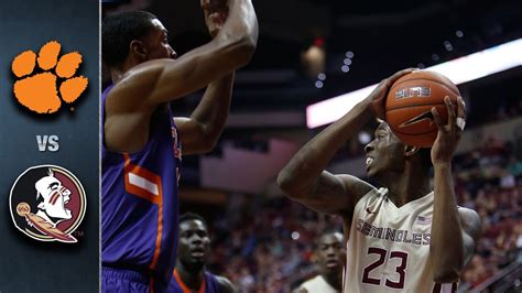 Clemson Vs Florida State Basketball Highlights 2015 16 YouTube