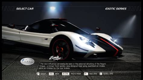 NFS Hot Pursuit Driving With The Zonda Cinque YouTube