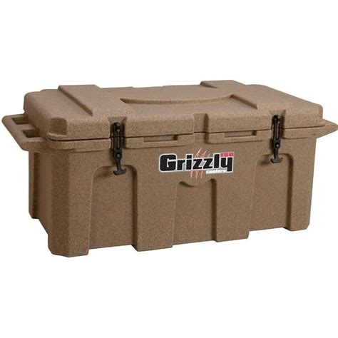 Grizzly Coolers 150 Quart Ice Chest Sandstone Bbqguys