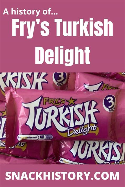 Fry’s Turkish Delight (History, Marketing & Commercials) - Snack History