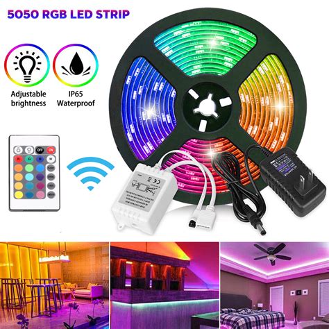 LED TRAKA SA DALJINSKIM RGB SMD5050 7 2W IP20 SET Majnani