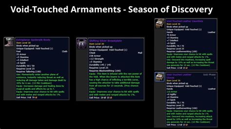 How To Get Epic Recipe The Void Touched Armaments And Shard Of The Void