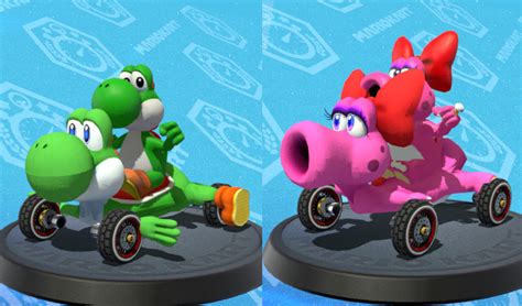 Turbo BIRDO And Turbo YOSHI Mario Kart 8 Deluxe Mods