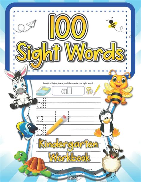 Buy 100 Sight Words Kindergarten Workbook Learn To Read And Write