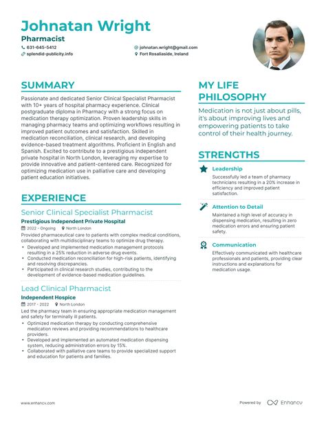 3 Successful Pharmacist Resume Examples And Writing Tips For 2024