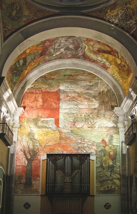 NATIVITAS SANTA MARÍA DE L ALBA Pintura Mural Josep Minguell