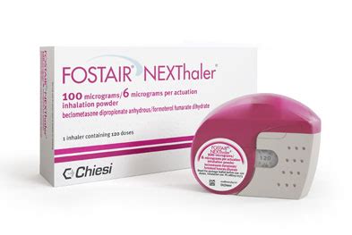 Fostair NEXThaler launched for asthma