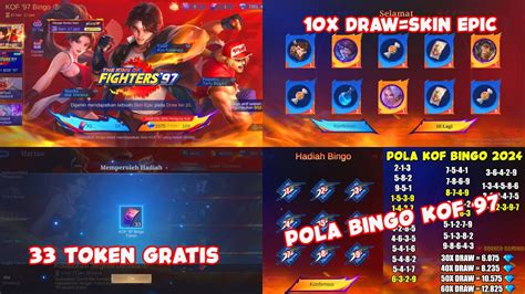 POLA KOF 97 BINGO 2024 TEST GACHA 10X LANGSUNG DAPAT SKIN EPIC