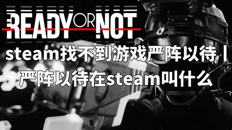 Steam找不到游戏严阵以待丨严阵以待在steam叫什么 哔哩哔哩