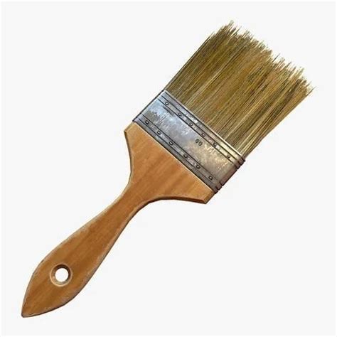 Brown Gram Inches Modern Nylon Wall Paint Brush With Mm