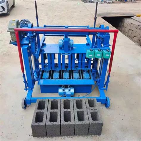 Chain Lifting Hollow Brick Forming Block Maker Interlocking Brick