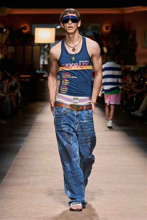 Every Look From Dsquared Spring Summer