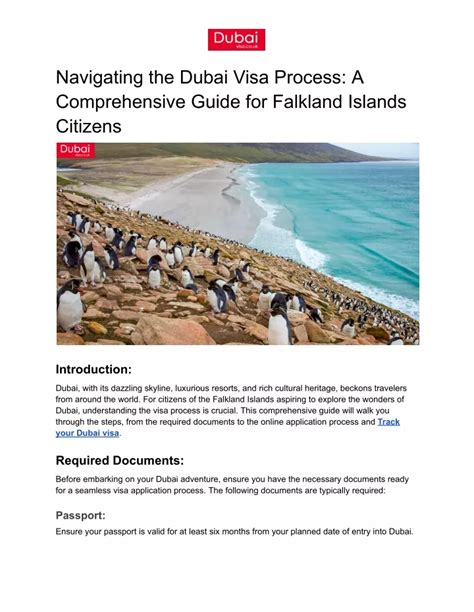 PPT Navigating The Dubai Visa For Falkland Islands Citizens