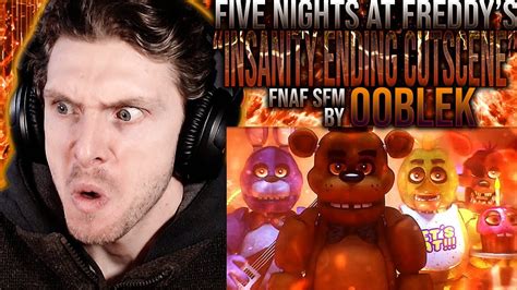 Vapor Reacts Fnaf Sfm Insanity Ending Cutscene Four Years Of