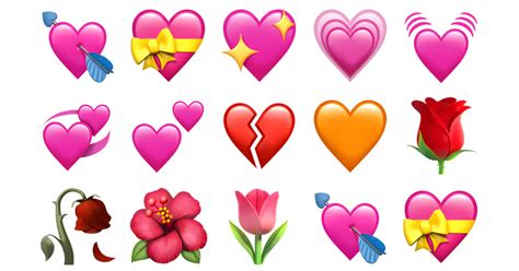 💖 Rosa Heart Emojis 🌹🧡💔🌺🥀 Copy And Combos