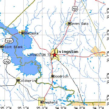 Livingston, Texas (TX) ~ population data, races, housing & economy