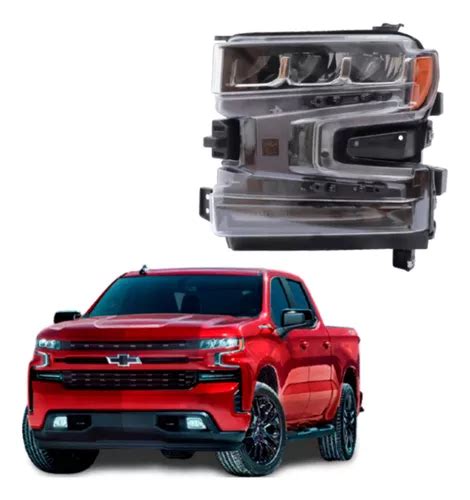 Faro Chevrolet Cheyenne C Led Izquierdo