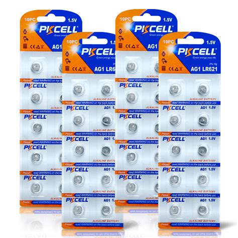 X Pkcell Ag Lr Sr V Alkaline Button Cell Watch