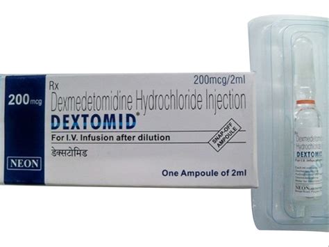 Mg Dextomid Dexmedetomidine Hydrochloride Injection Ml