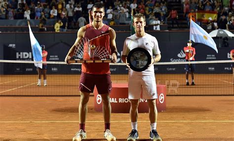 Schwartzman Cay En La Final En R O De Janeiro Y Alcaraz Es El Nuevo