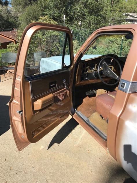 Chevy Super Cheyenne Fleetside Short Bed Classic Chevrolet C