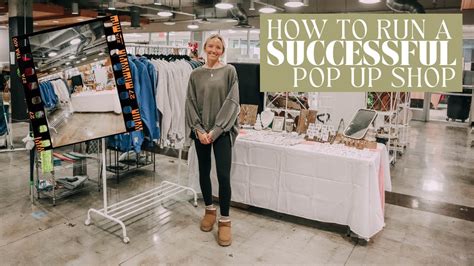 10 Tips For A Successful Pop Up Shop Small Business Tips YouTube