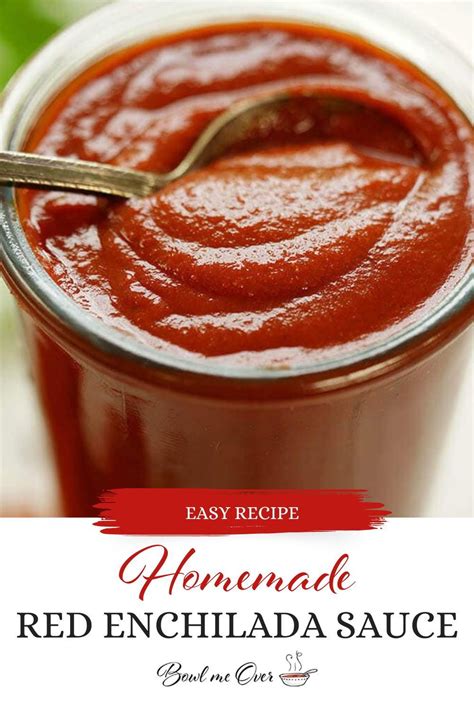 Easy Homemade Red Enchilada Sauce Artofit