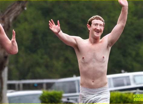 Mark Zuckerberg Shirtless