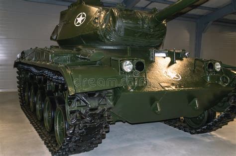 A Combat Vehicle, the M60A1 Tank, Produced in the USA Stock Photo ...