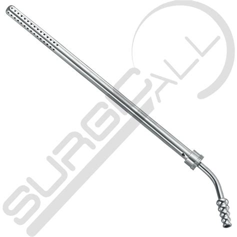 Tubo De Aspiraci N Mod Poole Curvo Cm Mm Surgicall