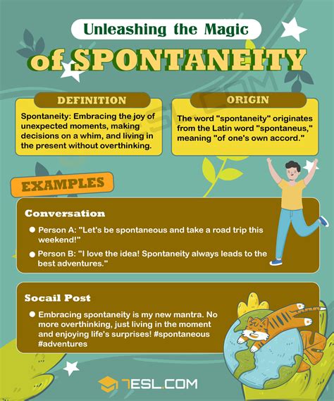 Spontaneity Meaning: What Does This Term Mean? • 7ESL 