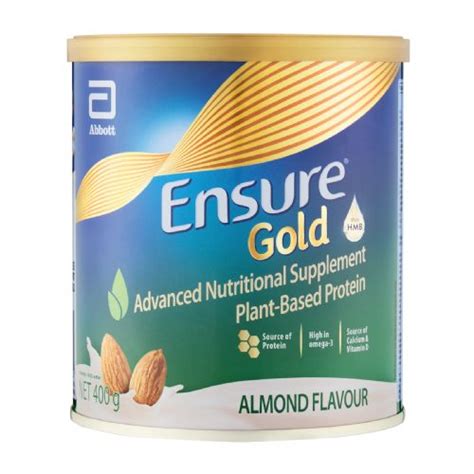 Ensure Gold Plant Based Nutritional Supplement Almond G Reviews