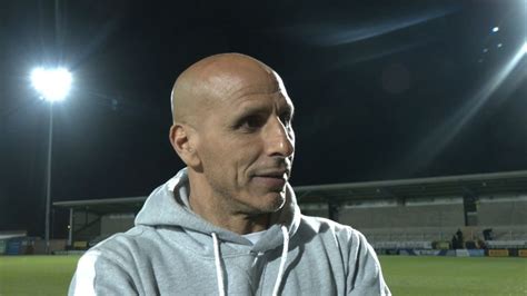 POST DERBY Dino Maamria Interview News Burton Albion