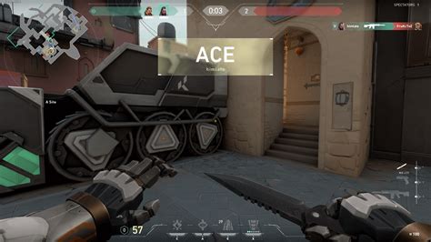 Ace Valorant Interface In Game