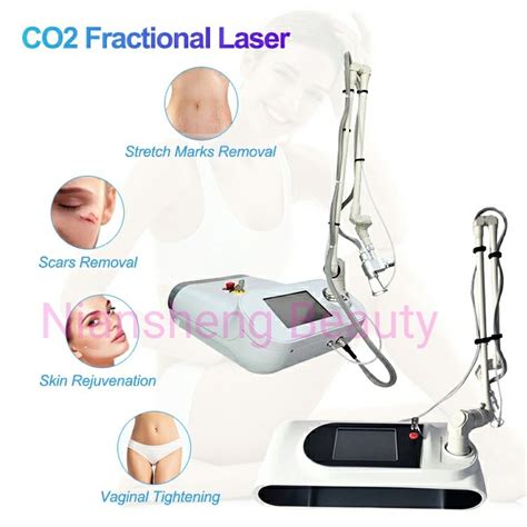 Niansheng Portable Rf Tube Co2 Laser Co2 Fractional Laser Machine Stretch Marks Removal