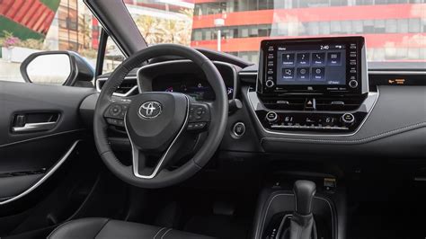 2020 Toyota Corolla XSE Hatchback Interior Review