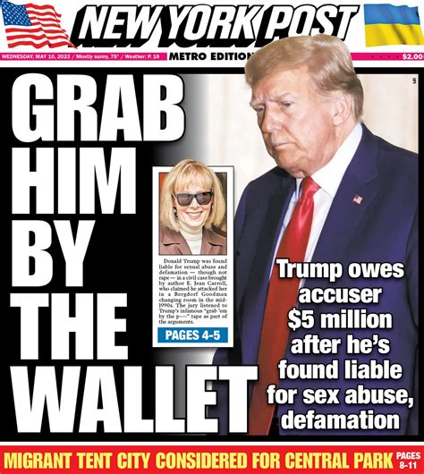 George Conway On Twitter RT Nypost Tomorrows Cover Trump Found