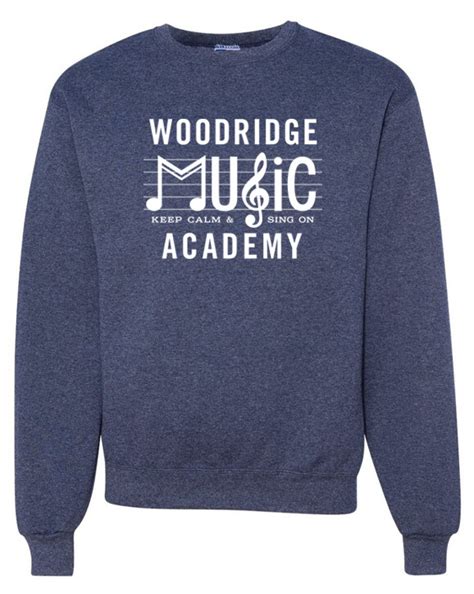 Woodridge Music Academy Keep Calm And Sing On Sweatshirt Store