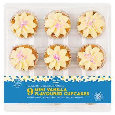 PnP Mini Vanilla Cupcakes 9 Pack PnP