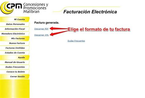 Malibran Facturaci N Electr Nica Como Facturar Tus Casetas