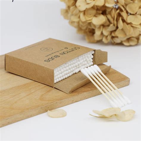 Pcs Box Double Tipped Bamboo Cotton Swabs Buds Vicedeal