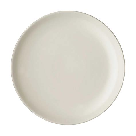 Classic Round Dinner Plate Timberline White - Jenggala Keramik Bali - Ceramic