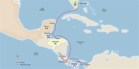 Classic Panama Canal Passage - 2025 Itinerary - Ft. Lauderdale to ...