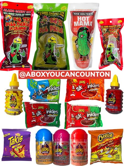 Chamoy Pickle Kit Pickles With Extras Items Tiktok Etsy