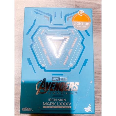 全新未拆現貨 hot toys Cosb 鋼鐵人 mk 會場限定版 全息投影款 蝦皮購物