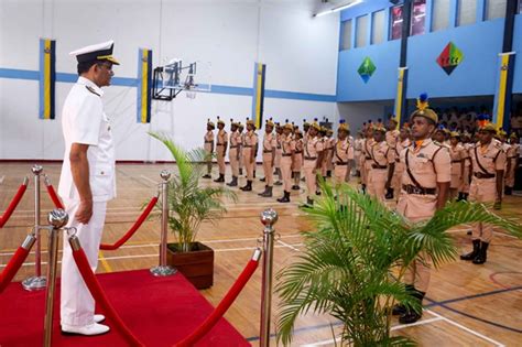 The Cadet Government Declaration And The Awarding Of Ribbon And