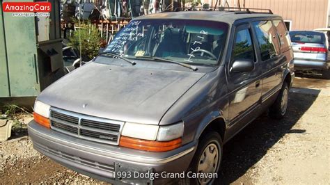 1993 Dodge Grand Caravan Youtube